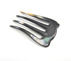 High Quality Wholesale Handmade Natural Buffalo Horn <b>Hair</b> Styling <b>Tool</b> for Women Fashion <b>Accessories</b> Featuring Ox Horn - Product Image 4