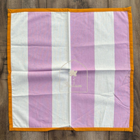 Serviettes et sets de table en coton lavables, imprimées à la main avec des motifs floraux vintage, personnalisables pour les banquets de mariage et la décoration de la maison