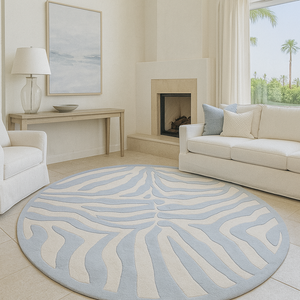 พรมปักงานฝีมือสุดหรูแบบใหม่มีสไตล์ผ้าคอตตอนคุณภาพสูงสำหรับห้องนั่งเล่น - Product Image 1