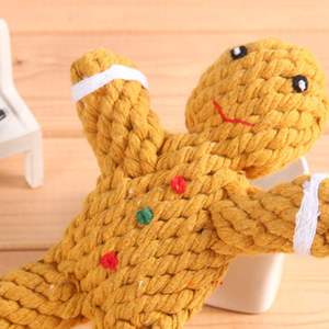 Jouets d'entraînement de dentition jouet en coton pour animaux de compagnie jouet à mâcher pour chien lavable coloré interactif pour le nettoyage des dents OEM fabriqué au Vietnam - Product Image 3