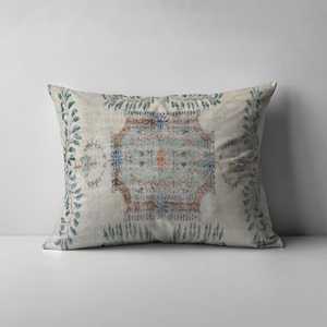 Coussin imprimé floral bohème : design turc, beige, accent de décoration intérieure, housse uniquement - Product Image 2