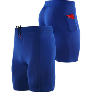 Shorts de compression pour hommes de haute qualité fabriqués au Pakistan, en spandex non tissé, anti-rides, respirants, séchage rapide, service OEM, logo personnalisé - Product Image 4