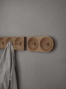 <b>Wall</b> <b>Hooks</b> <b>Coat</b> <b>Hooks</b> <b>Wall</b> Mounted Wood <b>Hooks</b> Single Organizer Hangers, Handmade Craft Hat Rack Hat Hanger Black Walnut - Product Image 4