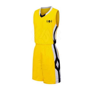 Uniforme de basket-ball bon marché Offre Spéciale ensemble d'usine bonne qualité meilleur prix nouveau design uniforme de basket-ball - Product Image 3