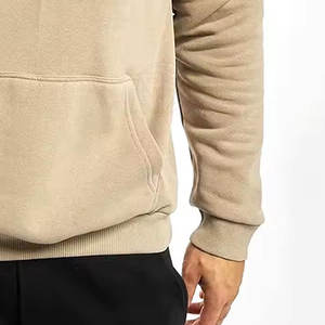 Vente chaude de sweats à capuche pour hommes, vente en gros, design personnalisé, uni, coupe régulière, pull-over, polaire de haute qualité, écologique - Product Image 6