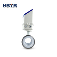 Medidor de Flujo Magnético de Alta Precisión OLED HBYB, Medidor de Flujo Electromagnético Anticorrosión con 0.5% de Precisión, Personalizable OEM