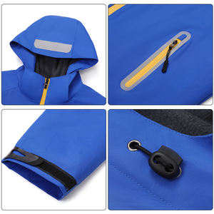 Men's Softshell Windproof <b>Jackets</b> <b>Fleece</b> <b>Lining</b> Waterproof Coats Hiking Sports Running Windbreaker Soft Comfortable Sports - Product Image 5