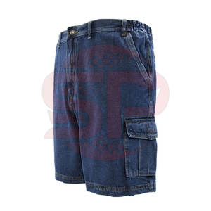 Pantalones cortos vaqueros informales para hombre con diseño de botones de alta calidad, novedad de verano, pantalones cortos vaqueros informales - Product Image 1