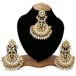 ต่างหูระย้าแบบชาติพันธุ์ ชุบทอง ฐานโลหะผสม ประดับคริสตัลและลูกปัดคริสตัล สำหรับงานแต่งงาน งานเลี้ยง และเครื่องประดับสำหรับผู้หญิง - Product Image 3