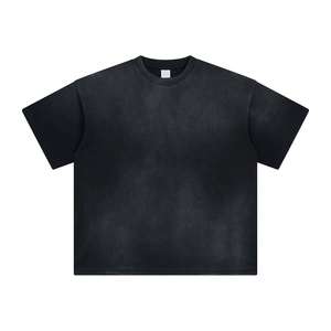 Nouvelle collection T-shirt pour homme en coton 100% de haute qualité, design délavé, logo personnalisé sur le devant, meilleur prix, taille adulte AAFZA - Product Image 2