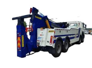 Venta directa de fábrica, grúa de remolque 8*4 con giro de 360 grados y cabrestante hidráulico de 30 toneladas - Product Image 5