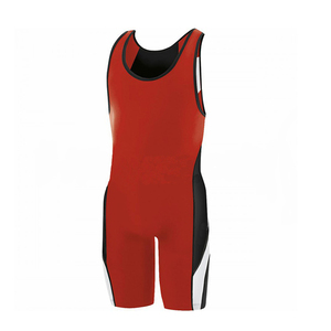 Wholesale Price Custom Design Men's Wrestling <b>Singlets</b> Sublimated Martial Arts Wear for <b>Weightlifting</b> Power Training - Product Image 3