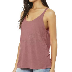 Vêtements de sport, débardeurs de tennis, coupe ajustée, sans manches, respirant, séchage rapide, logo personnalisé sur le devant, haut d'entraînement de haute qualité - Product Image 5