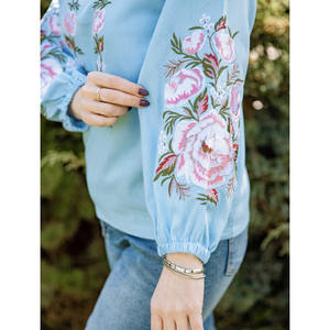 New Arrival Summer Cotton Blouse Embroidered Tassel Design Vintage Romanian <b>Shirts</b> for Summer <b>Parties</b> Traditional Muslim - Product Image 4