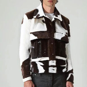 Nouvelle Collection 2026 – Blouson en Cuir OEM pour Homme, Col Montant, Logo Personnalisé, Poches Zippées, Imperméable et Respirant, Idéal Hiver - Product Image 5