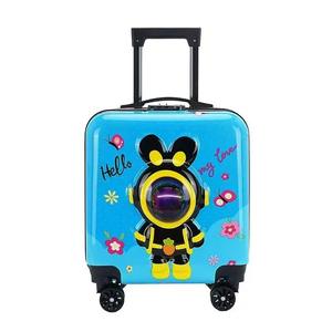 2025 nuevo ABS estuche de viaje para niños dibujos animados lindo 16 pulgadas Trolley Case venta directa de fábrica maleta para niños barata - Product Image 5