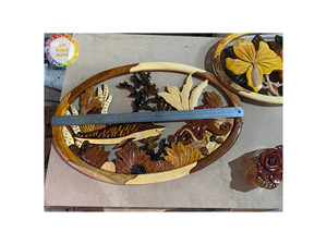 Caja de madera/logotipo/intarsia Artesanía de madera maciza hecha a mano para decoración y embalaje de regalo Calidad superior de Vietnam - Product Image 5