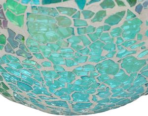 Soporte de luz de té de mosaico de vidrio de diseñador para decoración de sala de estar de lujo hermoso soporte de luz de té de mosaico hecho a mano a precio barato - Product Image 6