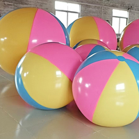 Personnalisé 28/30/32/42/48/72/96/120 pouces géant PVC Latex grands ballons arc-en-ciel gonflable à haute hélium Pvc sphère ballon