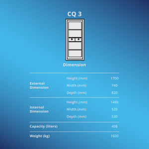 Coffre-fort résistant au feu Taille 3 de qualité commerciale pour le bureau, les bijoux et le stockage d'argent - Product Image 4