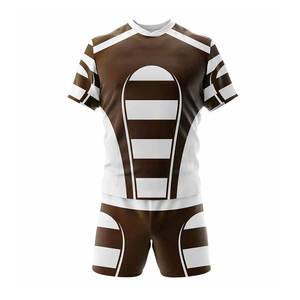 Acheter 100% Polyester Respirant À Séchage Rapide Rugby Uniforme Évacuation De L'humidité Personnalisé Rugby Uniforme Sublimé Durable Rugby Uniforme - Product Image 3