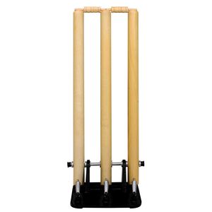 Souche de cricket en bois de qualité supérieure avec base à ressort pour joueurs Produit de cricket de haute qualité - Product Image 4