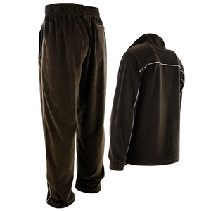 Survêtement pour homme en polaire de coton polyester, broderie personnalisée, cordon de serrage, taille plus, uni, séchage rapide, léger, professionnel - Product Image 5