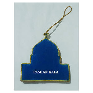 Exportador indio hermoso color dorado diseño único personalizar bordado Mosquee forma hecho a mano para decoración del hogar y regalo - Product Image 2