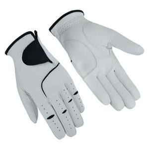 Gants de golf pour femmes de qualité supérieure, main gauche et droite, cuir de cabretta, sport, respirant, bracelet de poignet réglable, gants de golf - Product Image 3