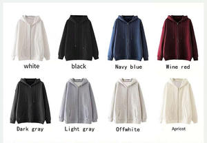 Sudadera con capucha y cremallera completa de otoño e invierno, cárdigan holgado informal con estilo, Sudadera con capucha, impresión Digital, transmisión en vivo - Product Image 6