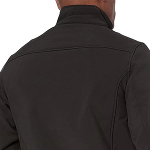 Veste Softshell pour homme, style unique, utilisation en extérieur, logo brodé personnalisé, veste Softshell pour homme à manches longues - Product Image 6