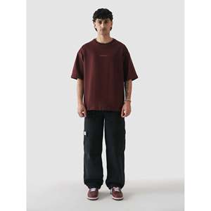 CORE T-shirt à manches régulières pour femme en jersey 100 % coton marron 220 GSM respirant - Product Image 6