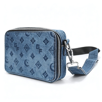 Sac messager de luxe pour femme en PU de haute qualité 2025, grande capacité, protection RFID, fermeture éclair, portable, tendance, modèle unique