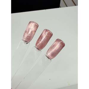 Smalto Gel UV Glitterato Effetto Occhio di Gatto A.G.A Designer, Alta Qualità Magnetico Metallico, Flacone da 15ml per Uso Fai-da-Te - Product Image 2