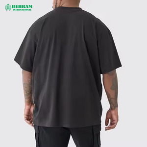 Camisetas de Manga Corta para Hombre al por Mayor, Cuello Redondo, 100% Algodón Orgánico, Corte Holgado, Secado Rápido, Personalizables - Product Image 4