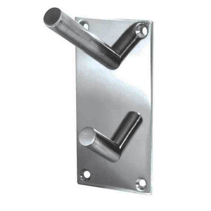 Ganchos de pared de Metal de hierro de diseño encantador chapados en plata para el hogar, decoraciones para sala de estar, abrigo, sombrero, llaves, ganchos hechos a mano - Product Image 1