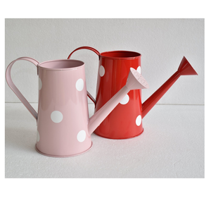 Regadera de metal de diseño moderno Regadera de forma redonda para plantas de interior y exterior Planta de metal al costo más bajo - Product Image 4