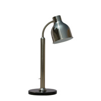 Lampe chauffante alimentaire en acier inoxydable commercial, combinaison électrique/à vapeur, lampe chauffante 5W pour les chauffe-plats de buffet