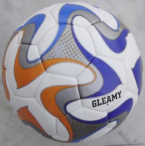 Ballon de football professionnel de haute qualité avec logo personnalisé, 32 panneaux, durable, haute rétention d'air, matériau PU/PVC, vessie en caoutchouc, taille officielle - Product Image 2