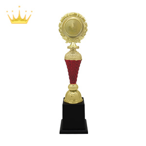 ถ้วยรางวัลพลาสติกสีทองแดงพร้อมธีมดนตรีและมาสคอตหลากหลายสไตล์สำหรับการแข่งขันรางวัลของโรงเรียน - Product Image 1