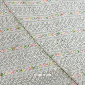 Telas de Georgette de viscosa pura Sherwani bordado Dyeble diseño transpirable Plaid vestido de novia tejido técnicas de punto - Product Image 3