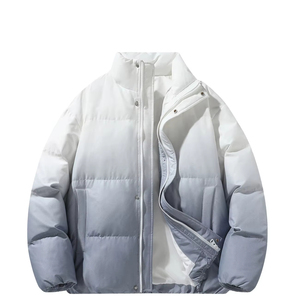 Veste d'hiver pour homme, doudoune chaude, manteau rembourré, coupe-vent, imperméable, tissu durable, léger, confortable, OEM ODM, impression personnalisée, usine - Product Image 1