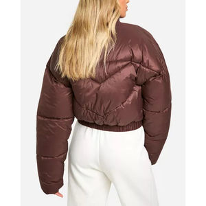 Doudoune respirante légère pour femmes vêtements d'extérieur d'hiver rembourrés avec capuche isolation élégante et chaude - Product Image 5