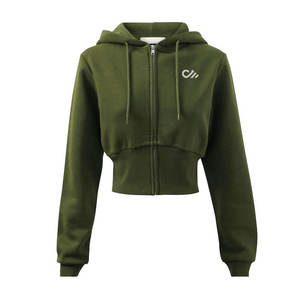 Sudaderas Cortas para Mujer al por Mayor a Precio Económico, Impresión de Logotipo Personalizado, Sudaderas Transpirables de Manga Larga en Venta - Product Image 6