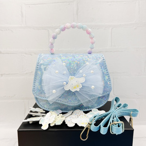 Fashion Bow Princess Candy Crossbody <b>Bag</b> For Little Girls Factory Wholesale <b>Mini</b> Shoulder Coin Purse - Product Image 4