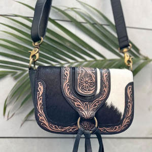 Bolso de Mano de Cuero Vacuno para Mujer, Nuevo Estilo, Más Vendido, Tamaño Adulto - Product Image 6