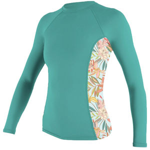 Vêtements de sport pour femmes de haute qualité, rashguard à manches longues, confortable, respirant, séchage rapide, spandex/polyester, taille personnalisée - Product Image 1