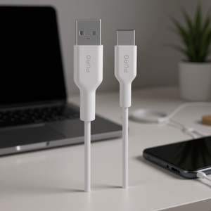 Cable de datos USB-C blanco de 1 m CUSBC31WHI - Product Image 3