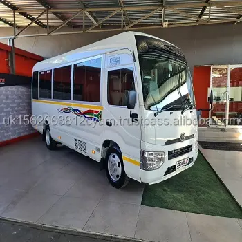 2022 Gebruikte Auto 'S Diesel Toyota Coaster Mini Bus