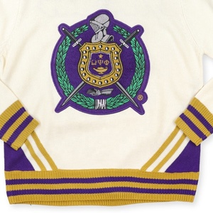 Suéter de Mujer Personalizado para Hermandad, Fabricante OEM ODM, Suéter Holgado con Hombros Caídos, Cárdigan de Punto para Mujer - Product Image 4